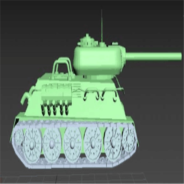 钦北充气军用坦克模型